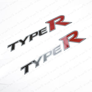 New Genuine OEM Honda Civic FD2 FK8 Type-R Side Sticker Decal 08F30-SNW-000A x 2