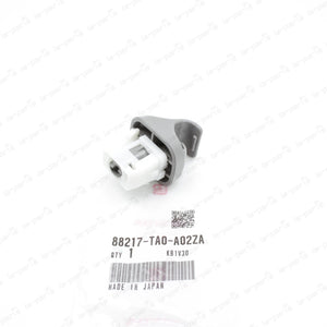 NEW GENUINE HONDA 08-12 ACCORD SUNVISOR SUNSHADE HOLDER CLIP NH686L LIGHT GRAY