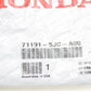New Genuine Honda 06-14 Ridgeline Right Front Bumper Side Spacer 71191-SJC-A00
