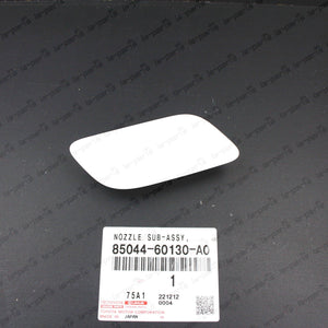 New Genuine Lexus 08-13 LX570 White Passenger side Headlamp Washer Nozzle Cap