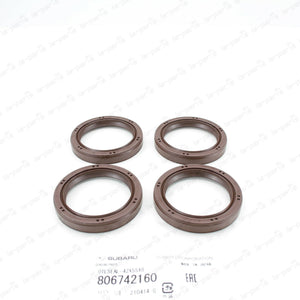 GENUINE SUBARU 2008-2017 WRX STI 2010-2017 LEGACY GT CAMSHAFT SEAL SET OF 4