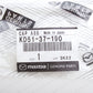 New Genuine OEM Mazda 2013-2025 3 CX-3 CX-5 CX-9 Wheel Center Cap KD51-37-190