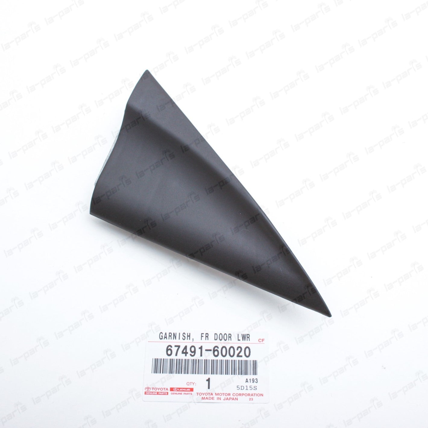 Genuine Toyota Land Cruiser 80 LX450 Passenger Mirror Triangle Cover 67491-60020