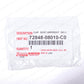 New Genuine OEM Toyota 15-20 Sienna Black Front Seat Armrest Cap 72848-08010-C0