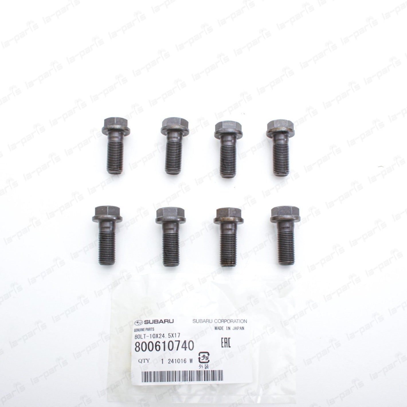 New Genuine OEM Subaru 2002-2018 Flywheel Bolt Kit 800610740 Qty:8