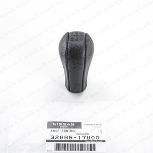 New Genuine Nissan Skyline GTR R32 R33 R34 Leather 5 MT Shift Knob 32865-17U00