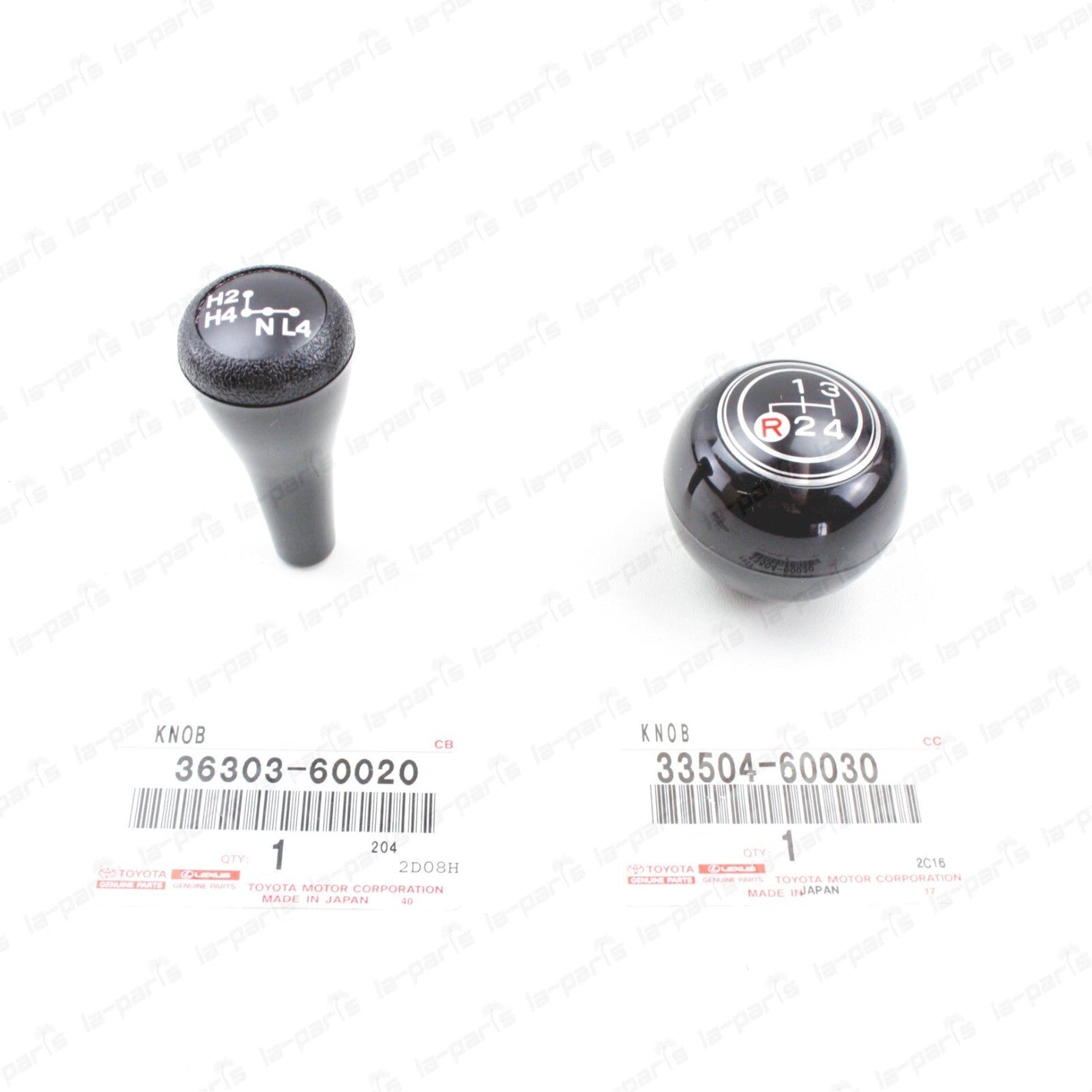 Genuine Toyota 69-80 Land Cruiser FJ40 BJ Transfer Gear & 4 Speed Shift Knob SET