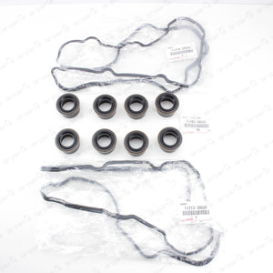 New Genuine Lexus 07-17 LS460 LS600h Valve Cover Gasket And Spark Plug Seal Set