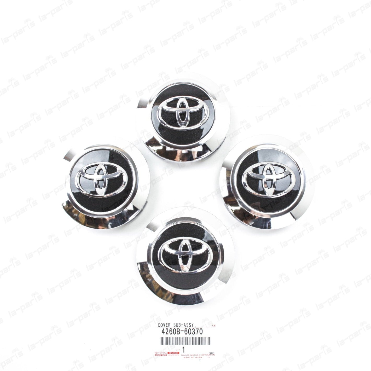 Genuine Toyota 16-21 Land Cruiser Allow Wheel Center Cap 4260B-60370 SET OF 4