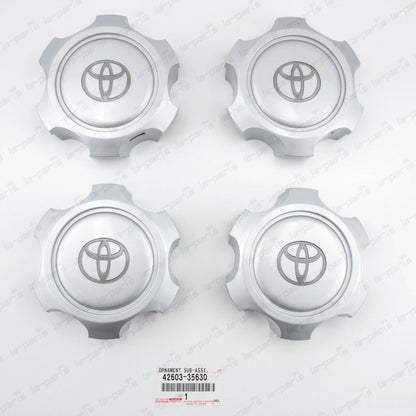 New Genuine Toyota 96-02 4Runner 95-01 Tacoma Wheel Hub Center Cap Set Of 4