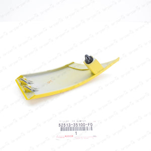 New Genuine Toyota FJ Cruiser 07-14 YELLOW Front LH Bumper Filler 52513-35100-F0