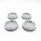 GENUINE TOYOTA 13-16 GT86 86 ZN6 SCION FRS BLACK CENTER WHEEL CAPS JDM SET OF 4