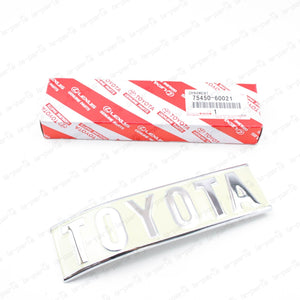 NEW GENUINE TOYOTA 69-76 LAND CRUISER FJ40 REAR LEFT QUARTER EMBLEM 75450-60021