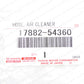 New Genuine Toyota HILUX 2LTE 2LT Air Cleaner Hose NO.2 17882-54360
