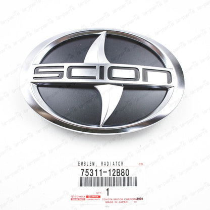 New Genuine OEM Toyota 10-15 Scion xB Front Grille Emblem Badge 75311-12B80