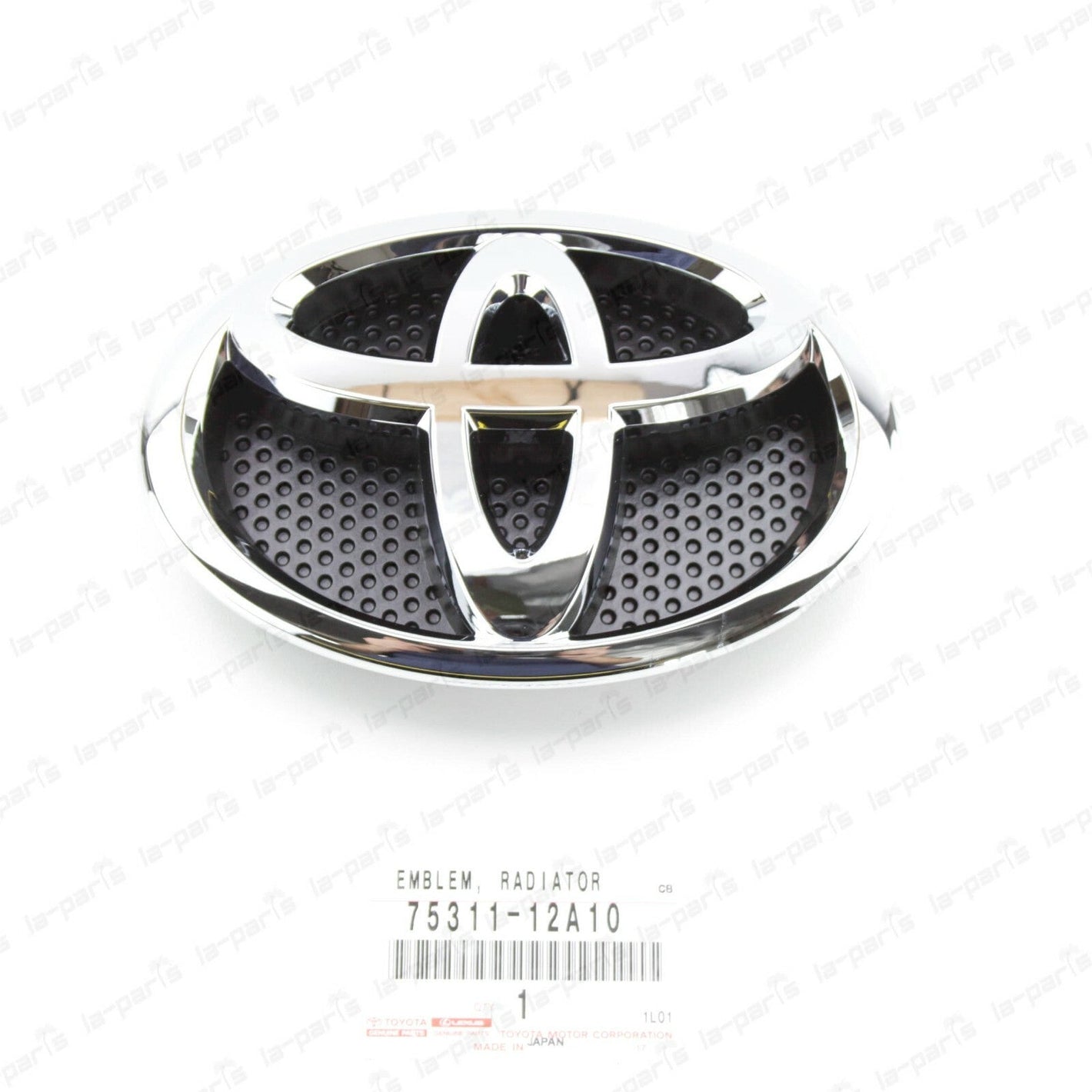 GENUINE TOYOTA 12-18 YARIS HATCHBACK FRONT RADIATOR GRILLE EMBLEM 75311-12A10