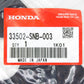 NEW GENUINE HONDA 05-10 CIVIC FD2 TYPE-R TAILLIGHT GASKETS  SET LEFT & RIGHT