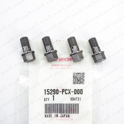 New Genuine OEM Honda S2000 AP1 AP2 Engine Oil Jet Bolt 15290-PCX-000 x 4 pcs