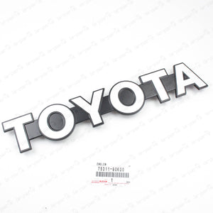 New Genuine Toyota 85-87 Land Cruiser BJ70 Front Grille Panel Emblem 75311-90K00