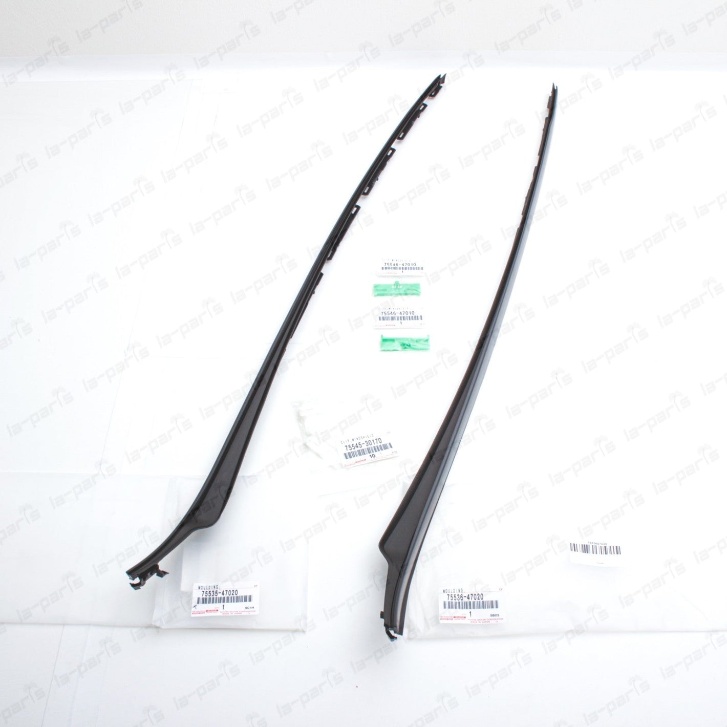 New Genuine Toyota 16-22 Prius Prius Prime Front Windshield Molding Kit w/clips