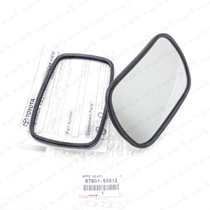 New Genuine Toyota Land Cruiser BJ40 BJ42 HJ47 FJ40 FJ43 FJ45 Convex Side Mirror