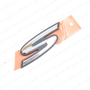 GENUINE HONDA 00-09 S2000 AP1 AP2 SIDE FENDER CHROME "S" EMBLEM 75710-S2A-000