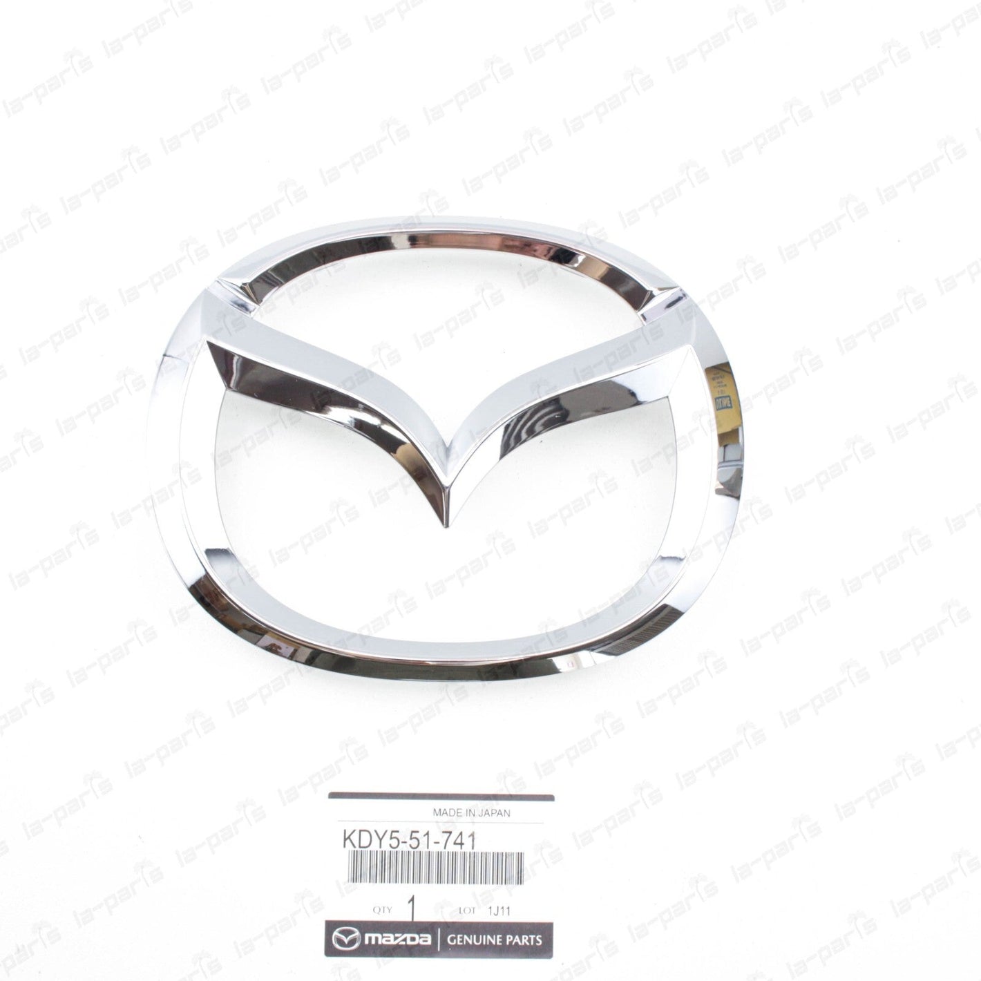 GENUINE MAZDA 13-15 CX-5 CX-9 FRONT RADIATOR GRILLE CHROME EMBLEM KDY5-51-741