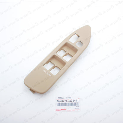 New Genuine OEM Toyota 03-07 Land Cruiser LH Armrest Switch Bezel 74232-60321-A1