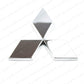 New Genuine Mitsubishi 04-07 Lancer Rear Emblem Badge Triple Diamond MN126477