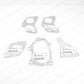 NEW GENUINE SUBARU EXHAUST MANIFOLD GASKET KIT UP DOWN PIPE WRX XT STI GT TURBO