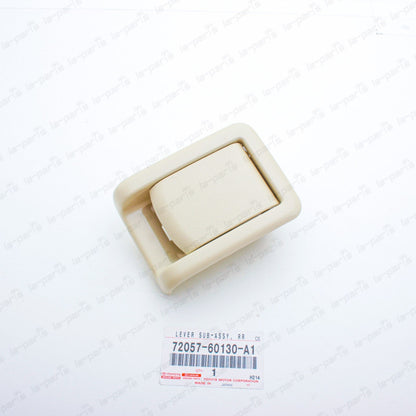 New Genuine OEM Lexus 10-23 GX460 Ivory Rear Seat Release Lever 72057-60130-A1