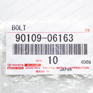 Genuine Toyota 8 Cyl 4.7L 2UZFE Cylinder Head Cover Bolt 90109-06163 Qty: 1