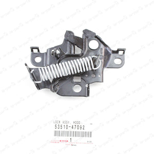 New Genuine OEM Toyota 2010-2015 Prius Hood Lock Latch Assembly 53510-47092