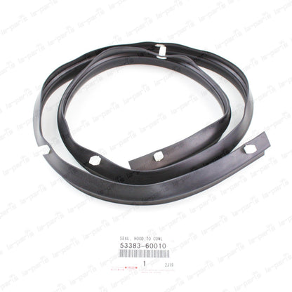 Genuine Toyota Land Cruiser FZJ80 FJ80 Lexus LX450 Hood to Cowl Seal 53383-60010