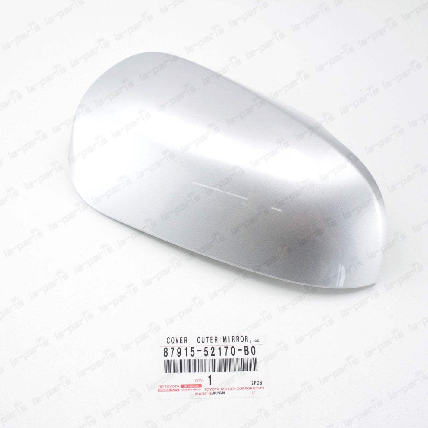 GENUINE TOYOTA 12-18 PRIUS "C" PASSENGER MIRROR COVER SILVER 87915-52170-B0