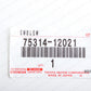 Genuine Toyota Corolla Sprinter TRUENO AE86 Front Bumper Logo Emblem 75314-12021