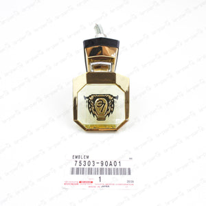 New Genuine Toyota Land Cruiser FJ60 60 Series Hood Logo Gold Emblem 75303-90A01