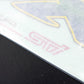 New JDM STi for Subaru 96-00 Impreza GC8 Rear WRX STi Decal Pink Version
