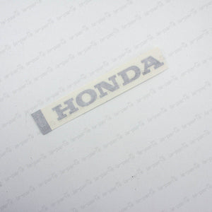 New Genuine OEM Honda 88-91 CRX EF Rear "HONDA" Decal Sticker Silver