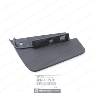 Genuine Mazda 13-16 CX-5 Rear Passenger Fender Quarter Panel Mud Shield Mudguard