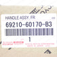 New Genuine Lexus 14-20 GX460 SILVER COLOR 1J4 Outer Rear Door Handle Rh / Lh