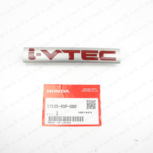 GENUINE HONDA CIVIC TYPE-R  JDM FD2 K20A INTAKE MANIFOLD I-VTEC EMBLEM BADGE