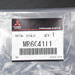 NEW GENUINE MITSUBISHI LANCER EVO 6 CP9A EVOLUTION VI DECAL STICKER MR604111