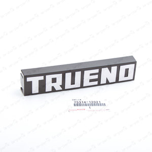 Genuine Toyota Corolla Sprinter TRUENO AE86 Front Bumper Logo Emblem 75314-12021