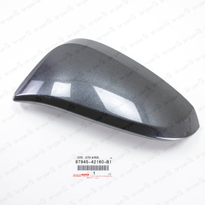 New Genuine OEM Toyota 14-23 4Runner Rav4 Driver Side Mirror Cover Gray 1G3