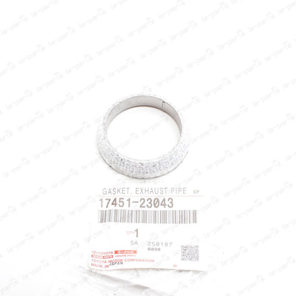 New Genuine OEM Toyota Lexus 2006-2025 Exhaust Pipe Gasket 17451-23043