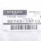New Genuine Nissan Pickup D21 Pathfinder Speedometer Pinion Gear 32743-74P19