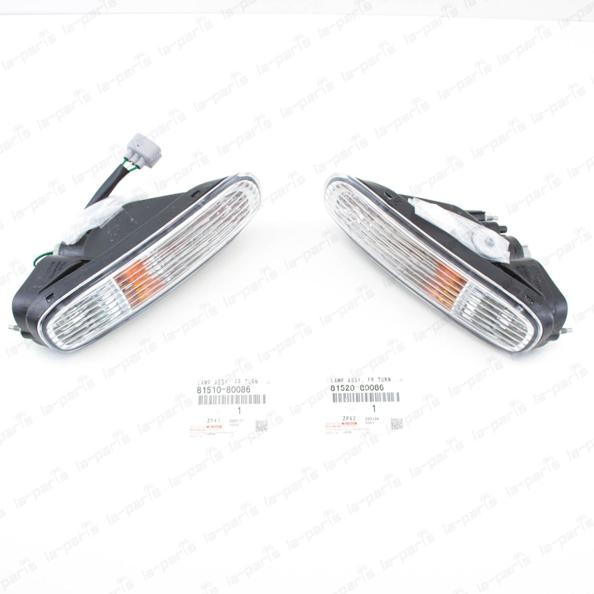 Genuine Toyota Supra MK4 JZA80 Front Bumper Turn Signal Lights Lamp Assy RH+LH