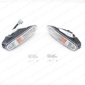 Genuine Toyota Supra MK4 JZA80 Front Bumper Turn Signal Lights Lamp Assy RH+LH