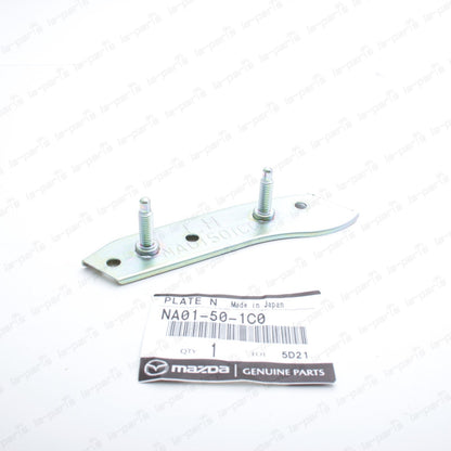 New Genuine Mazda 90-97 Miata Front Bumper Driver Mounting Plate NA01-50-1C0